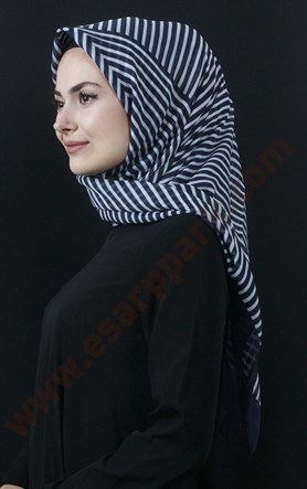 Pamuklu 140x140 Cm Eşarp 1070-31