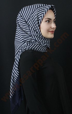 Pamuklu 140x140 Cm Eşarp 1070-31