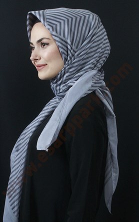 Pamuklu 140x140 Cm Eşarp 1070-32