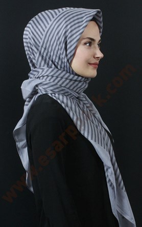 Pamuklu 140x140 Cm Eşarp 1070-32