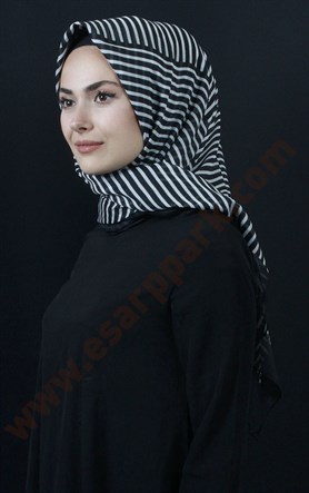 Pamuklu 140x140 Cm Eşarp 1070-33