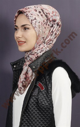 Pamuklu 140x140 Cm Eşarp 1070-4