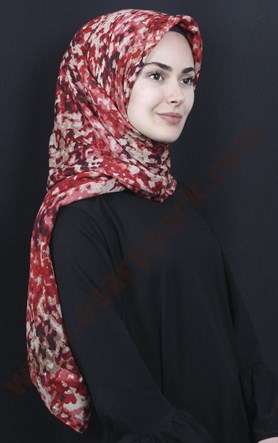 Pamuklu 140x140 Cm Eşarp 1070-42