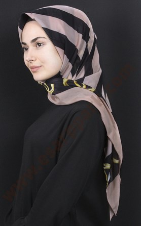 Pamuklu 140x140 Cm Eşarp 1070-44