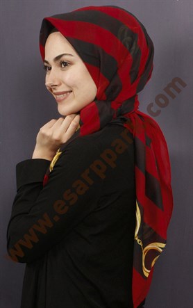 Pamuklu 140x140 Cm Eşarp 1071-16