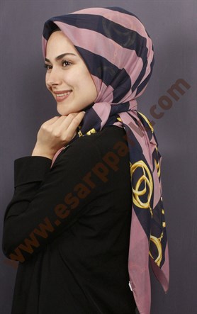 Pamuklu 140x140 Cm Eşarp 1071-7