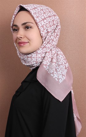 Pamuklu 140x140 Cm Eşarp 1074-14
