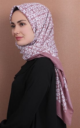 Pamuklu 140x140 Cm Eşarp 1074-5