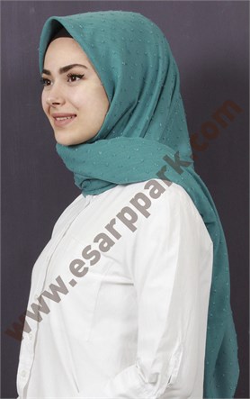 Pamuklu 140x140 Cm Eşarp 1091-13