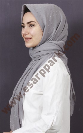 Pamuklu 140x140 Cm Eşarp 1091-14