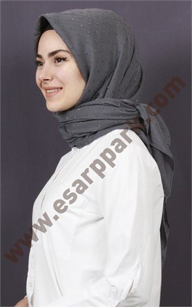 Pamuklu 140x140 Cm Eşarp 1091-15