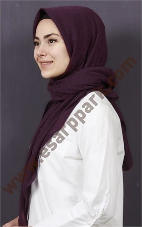 Pamuklu 140x140 Cm Eşarp 1091-6