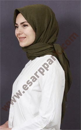 Pamuklu 140x140 Cm Eşarp 1091-7