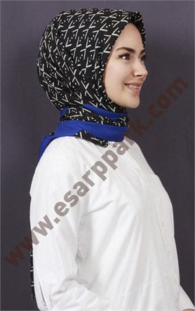 Pamuklu 140x140 Cm Eşarp 1095-13