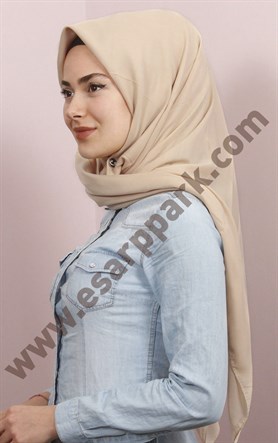 Pamuklu 140x140 Cm Eşarp 1096-1