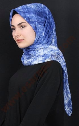 Pamuklu 140x140 Cm Eşarp 1096-13