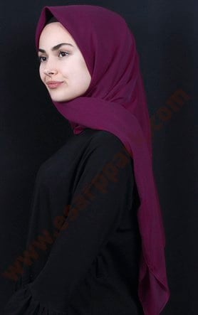 Pamuklu 140x140 Cm Eşarp 1096-15