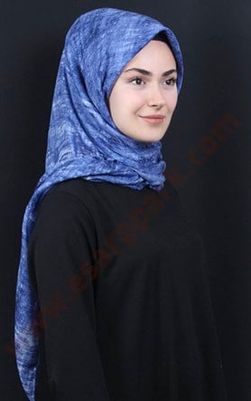 Pamuklu 140x140 Cm Eşarp 1096-17