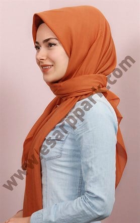 Pamuklu 140x140 Cm Eşarp 1096-2