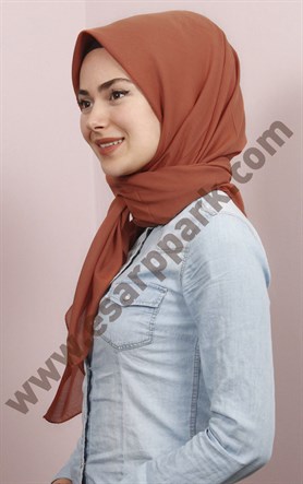 Pamuklu 140x140 Cm Eşarp 1096-6