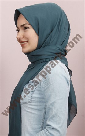 Pamuklu 140x140 Cm Eşarp 1096-8