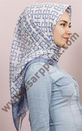 Pamuklu 140x140 Cm Eşarp 1097-17