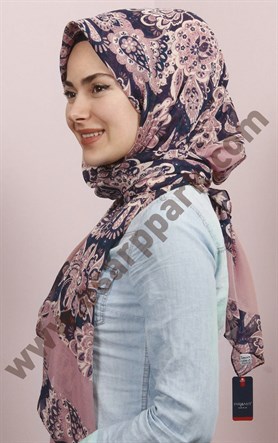 Pamuklu 140x140 Cm Eşarp 1097-8