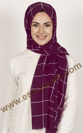 Pamuklu Desenli Şal 5253-11