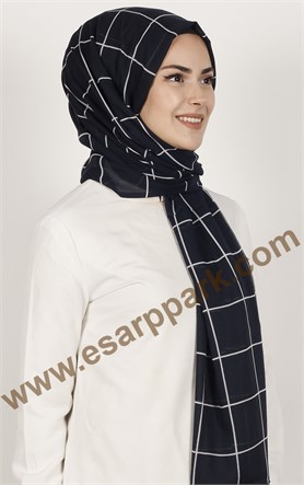 Pamuklu Desenli Şal 5253-5