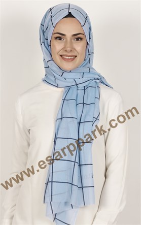 Pamuklu Desenli Şal 5253-6