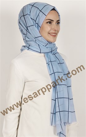 Pamuklu Desenli Şal 5253-6