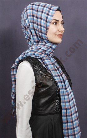Pamuklu Desenli Şal 5282-13