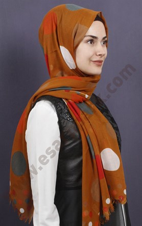 Pamuklu Desenli Şal 5282-6