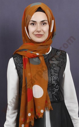 Pamuklu Desenli Şal 5282-6