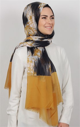 Pamuklu Desenli Şal 5283-1