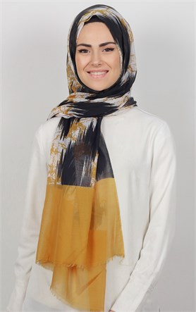 Pamuklu Desenli Şal 5283-1