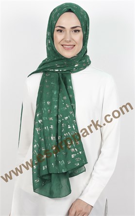 Pamuklu Desenli Şal 5286-3