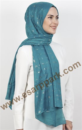 Pamuklu Desenli Şal 5286-4