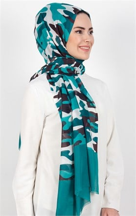 Pamuklu Desenli Şal 5471-1