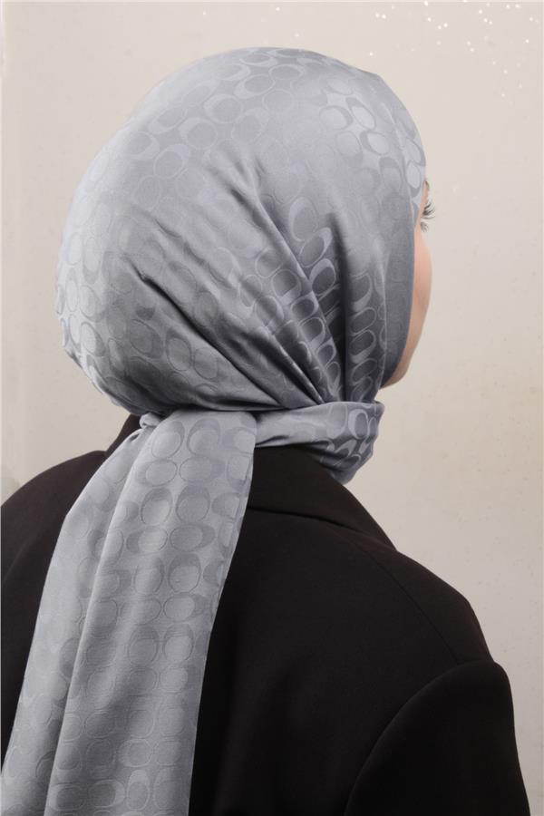 Pamuklu Jakar Şal 4113-14 Duman