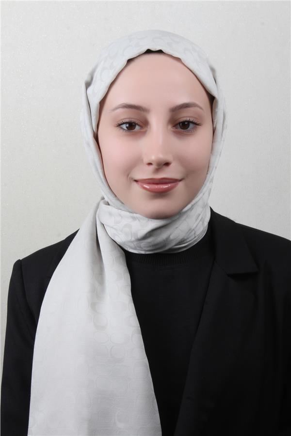 Pamuklu Jakar Şal 4113-26 Taş