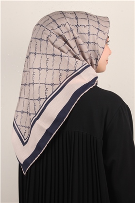 Pamuklu Soft Eşarp 3304-3 Bej