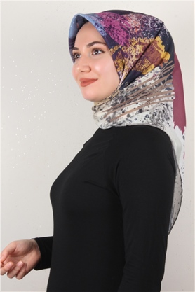 Pamuklu Soft Eşarp 3307-3 Soft Sarı