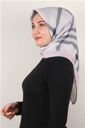 Pamuklu Soft Eşarp 3308-4 Toz Pembe