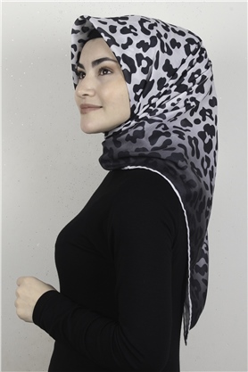 Pamuklu Soft Eşarp 3317-2 Siyah