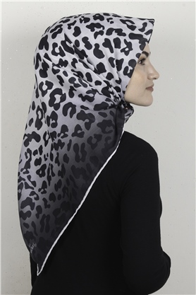 Pamuklu Soft Eşarp 3317-2 Siyah