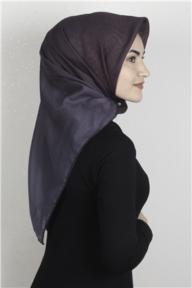 Pamuklu Soft Eşarp 3331-19 Mor
