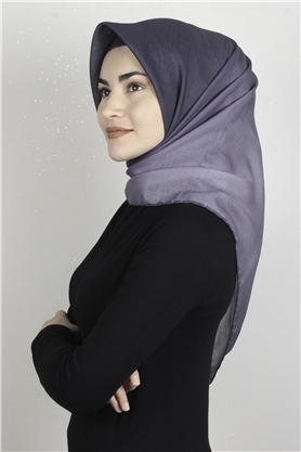 Pamuklu Soft Eşarp 3331-21 Lacivert