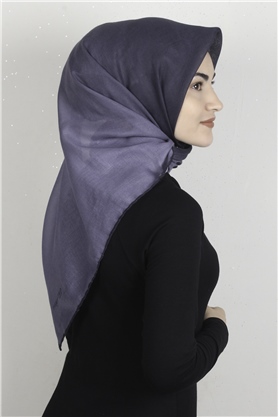 Pamuklu Soft Eşarp 3331-24 Lacivert