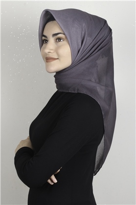 Pamuklu Soft Eşarp 3331-25 Duman